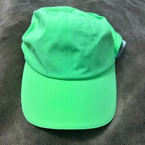 New Lulu cap - neon green